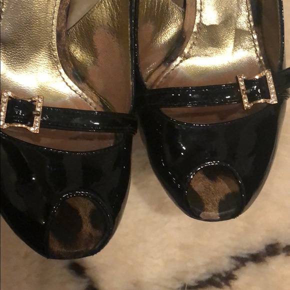 Black Patent Dolce&Gabbana 4.5” Heels - Picture 8 of 8